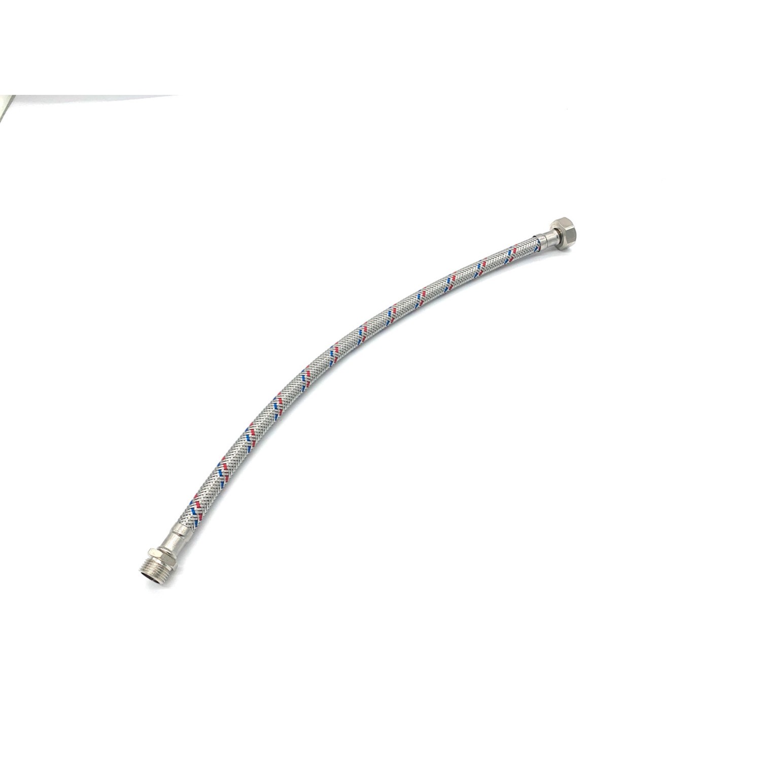 Fluvius Wężyk nierdzewny 1/2x1/2 L80 wz