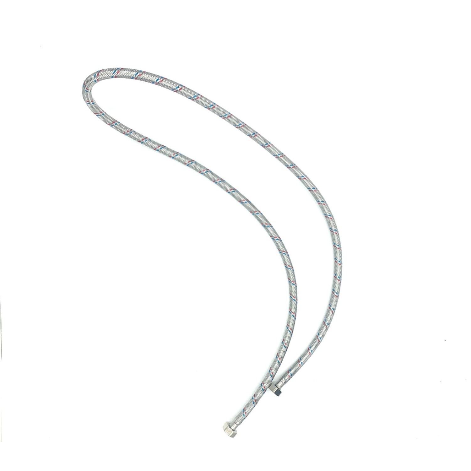 Fluvius Wężyk nierdzewny 1/2 x 1/2 L200 ww