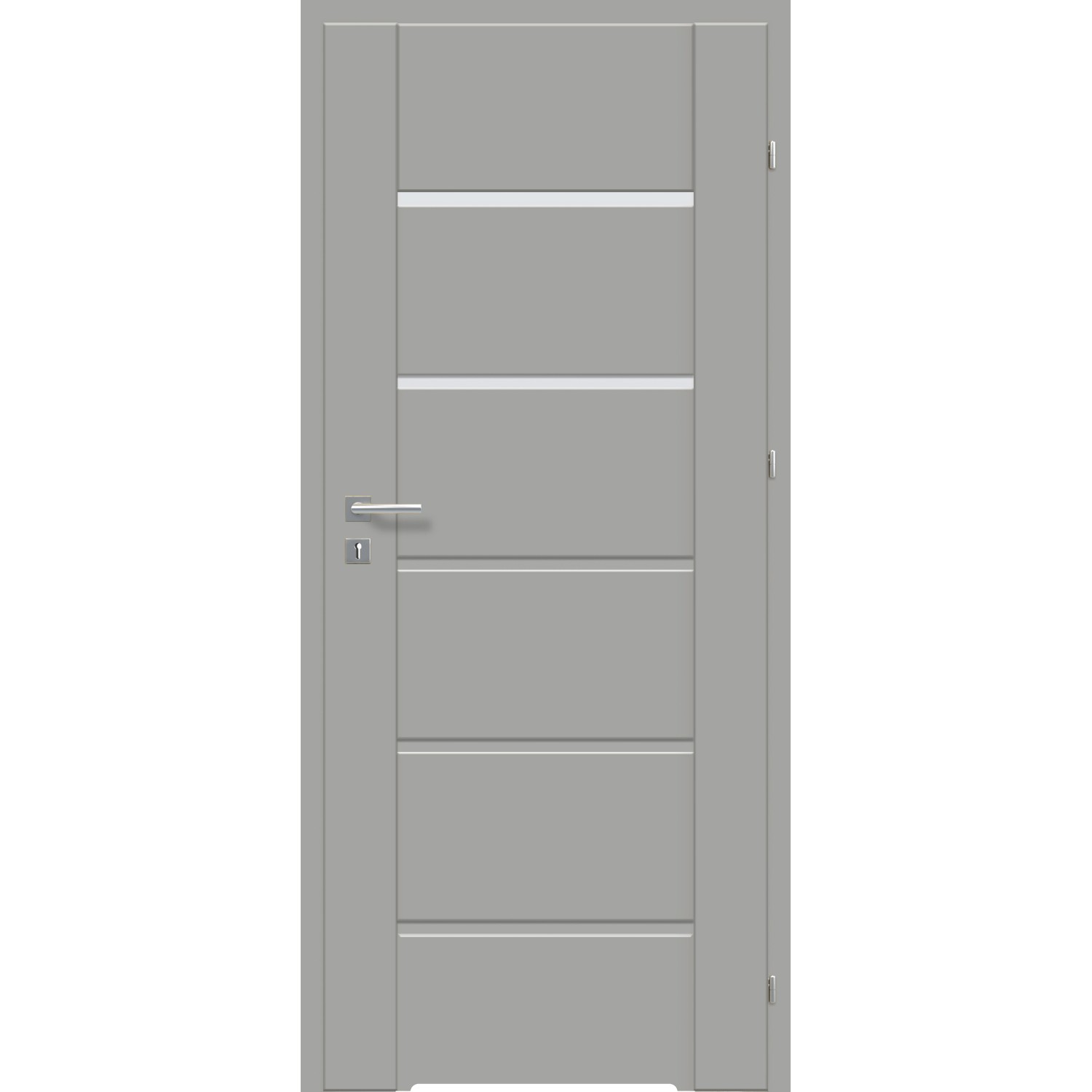 Classen Skrzydło drzwiowe FIDO Szary Mat z podcięciem wentylacyjnym 70P