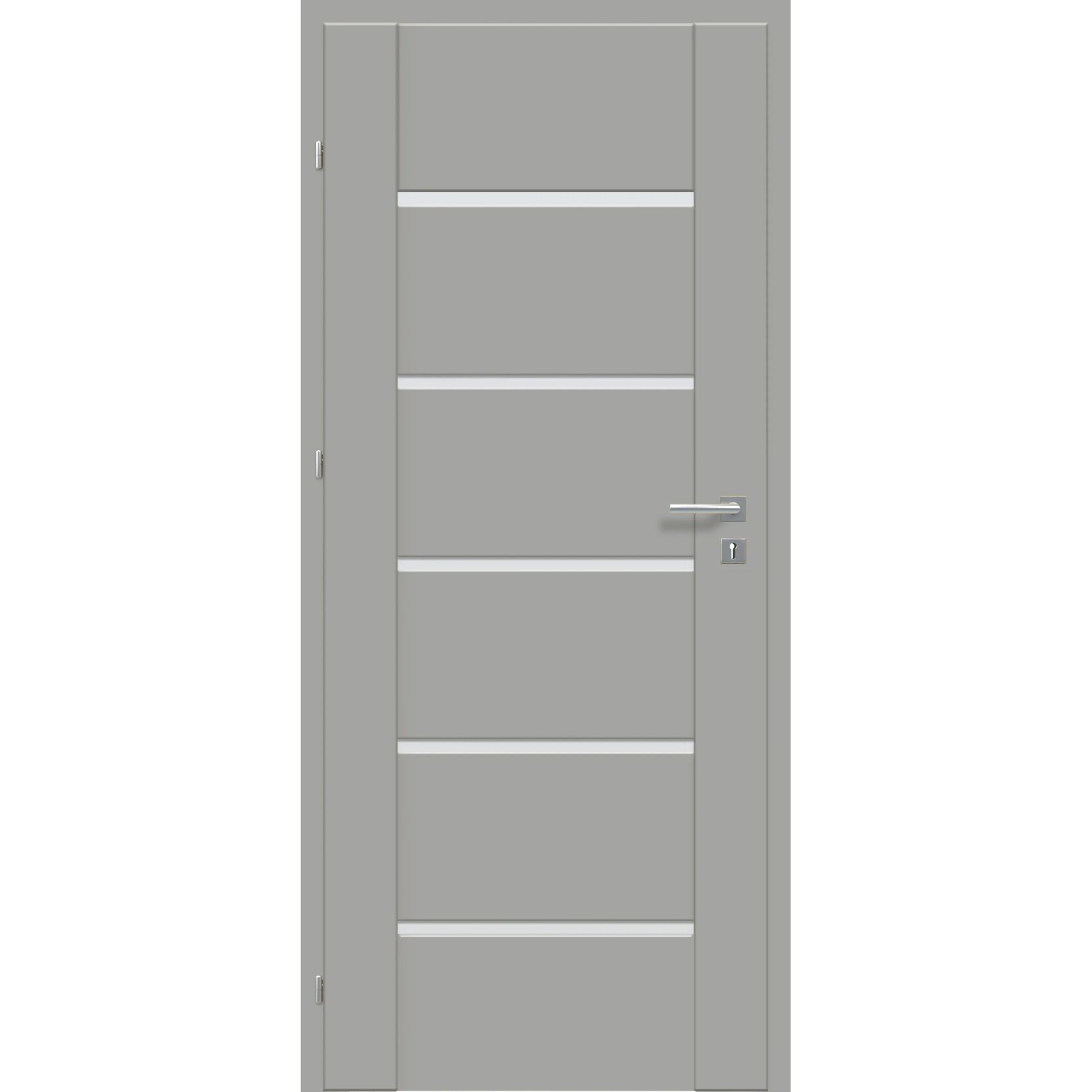 Classen Skrzydło drzwiowe FIDO Szary Mat pokojowe 70L