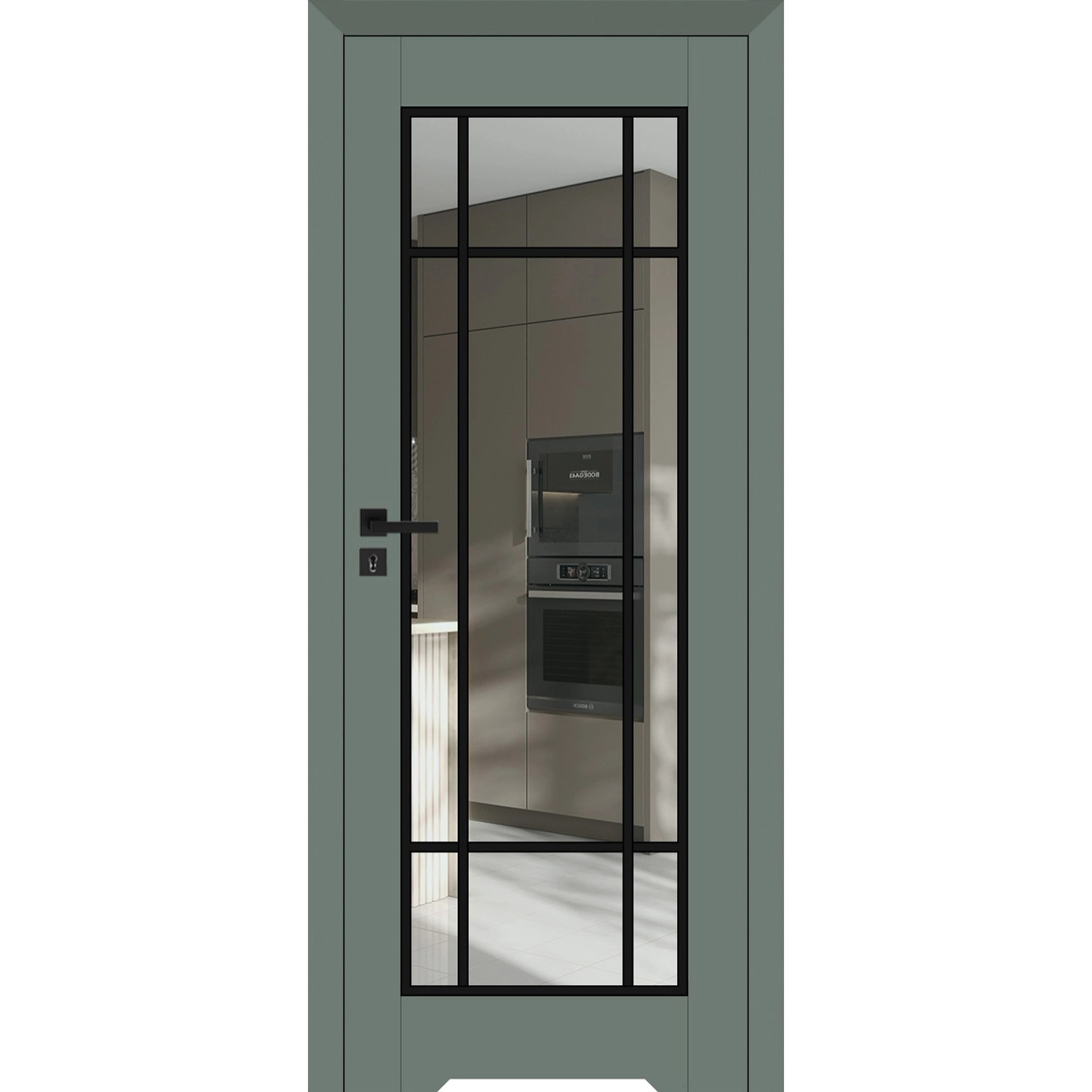 Windoor Skrzydło bezprzylgowe Loft Elegance eukaliptus podcięcie went. 80P