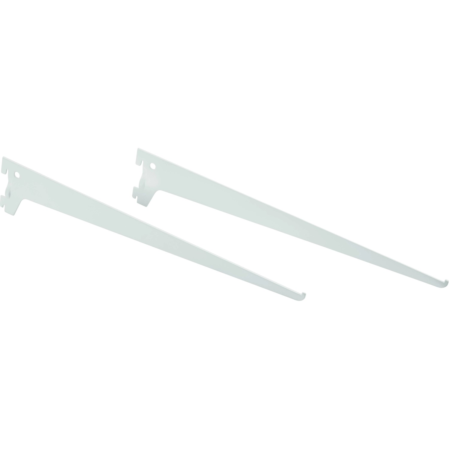 Wspornik do półki 40 cm biały Garderoba Metalowa