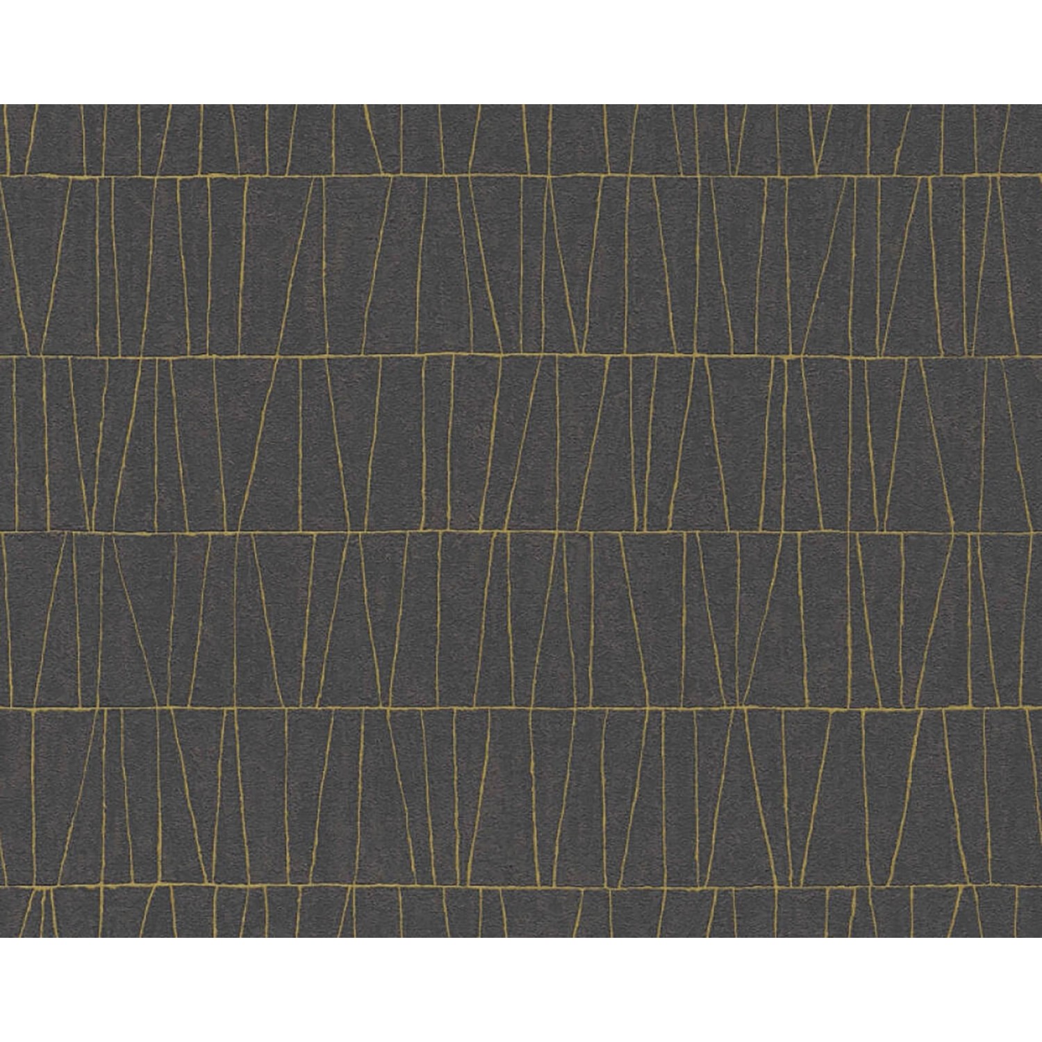 Tapeta flizelinowa MOZAIKA antracytowe złoto