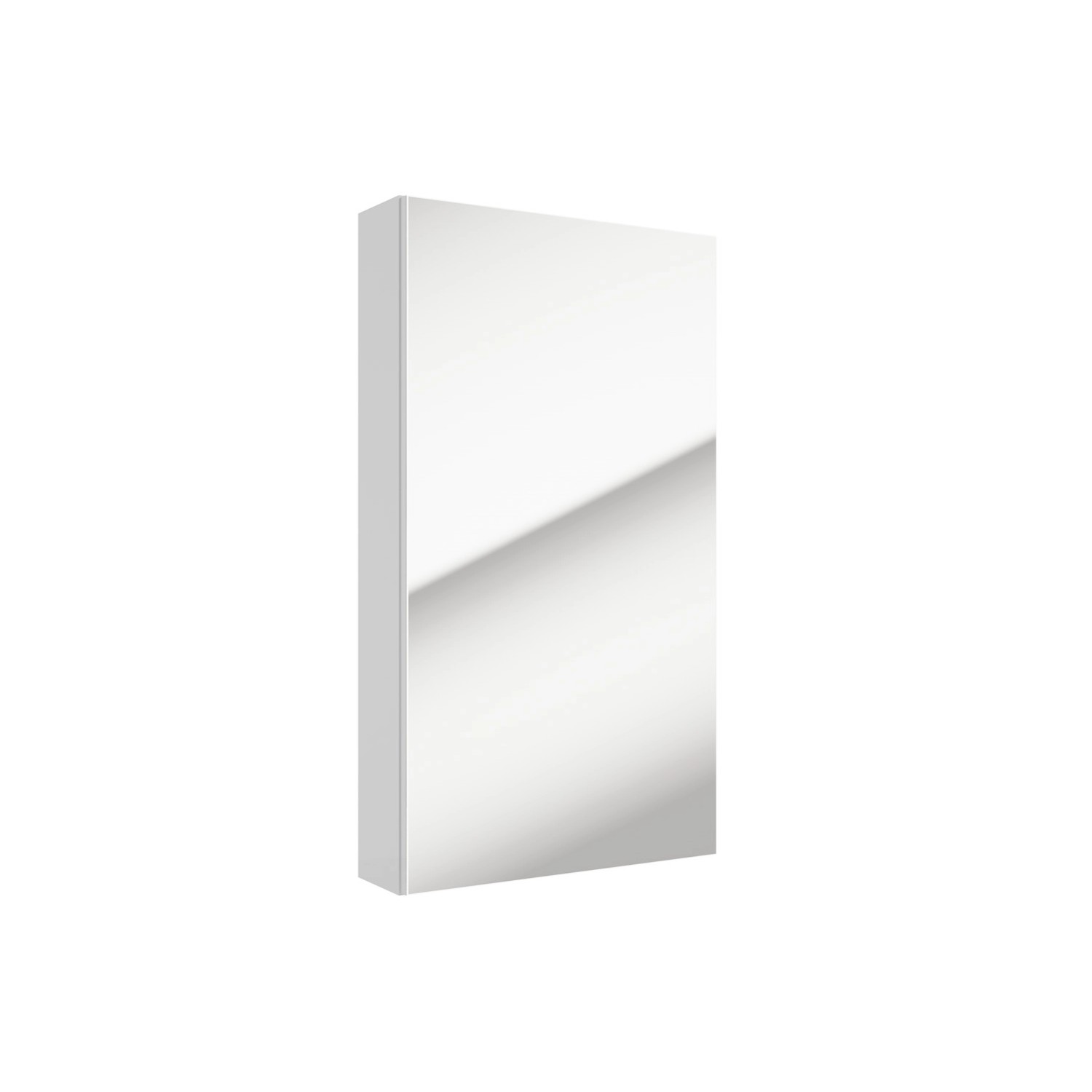 Defra Szafka Metro 1 drzwiowa z lustrem 50 x 90 biały