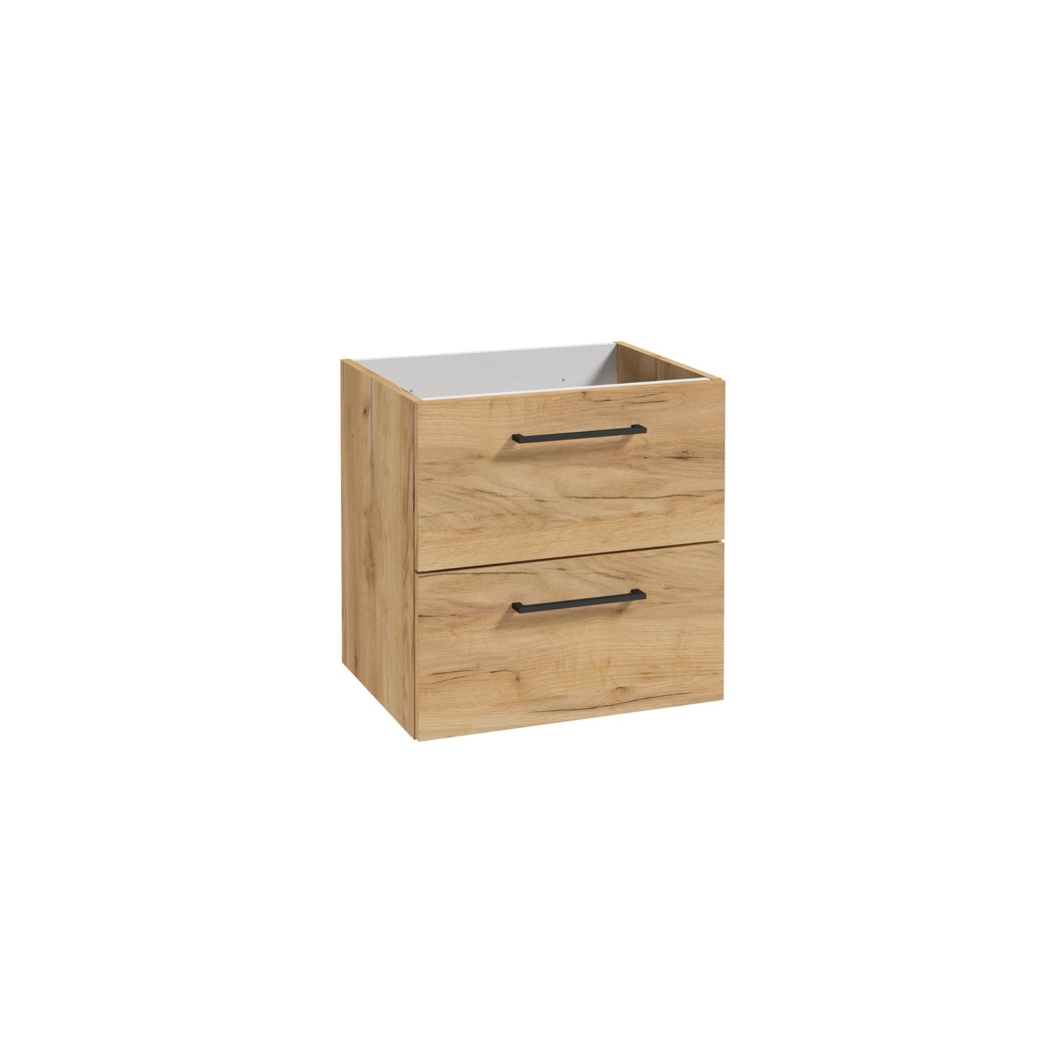 Defra Szafka Metro 50 pod umywalkę 2 szuflady dąb złoty