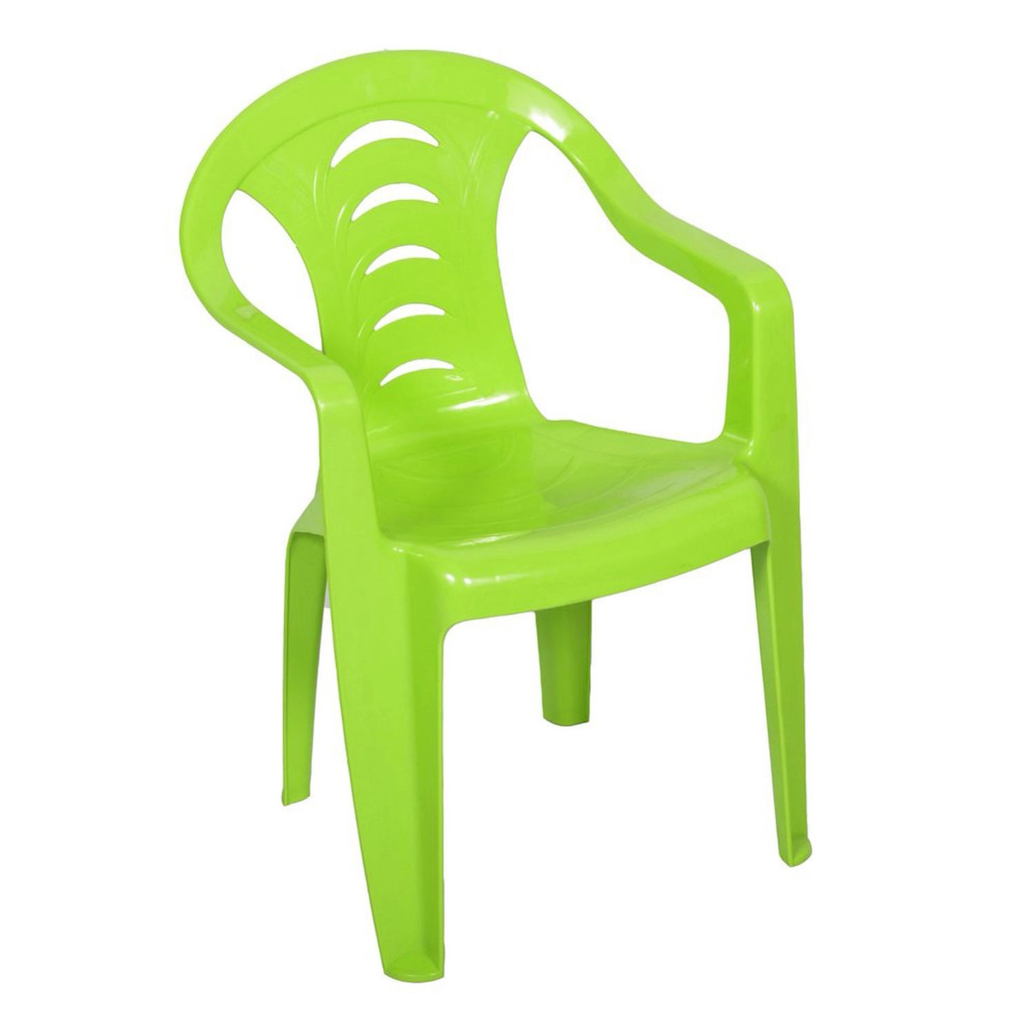 Fotelik ogrodowy dla dzieci TOLA limonkowy