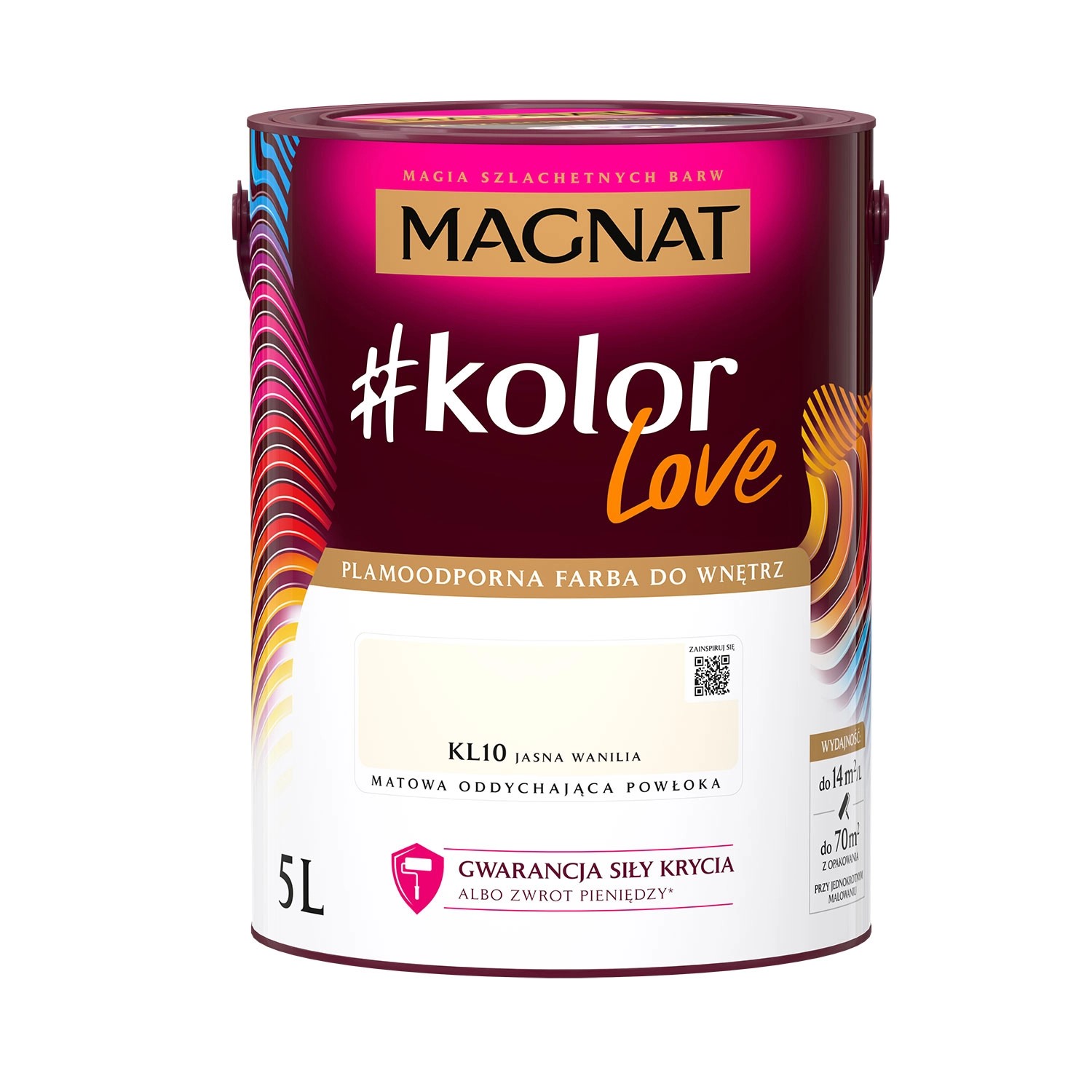 Farba Magnat KolorLove jasna wanilia 5l