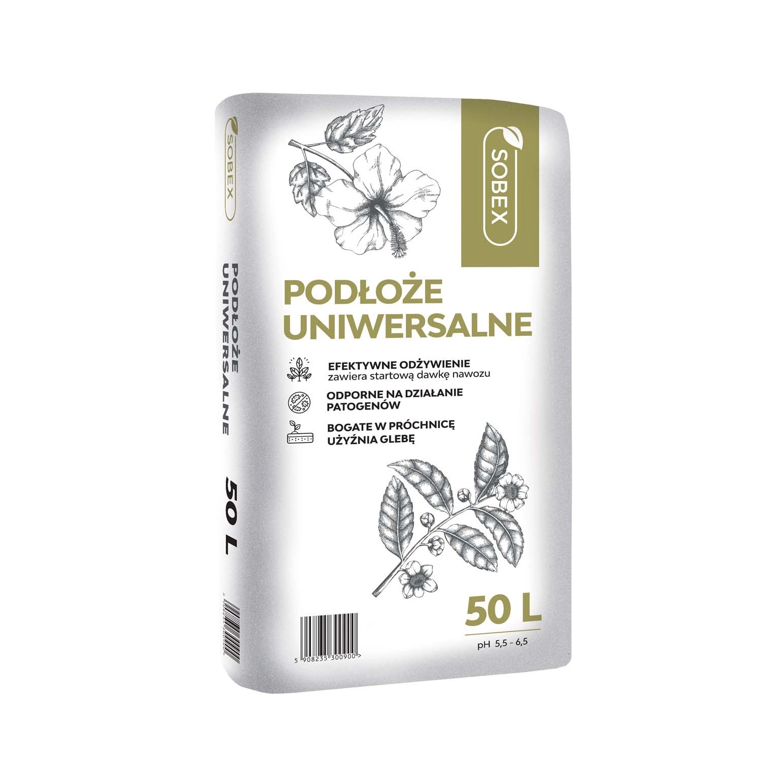 Sobex Podłoże uniwersalne - 50 l