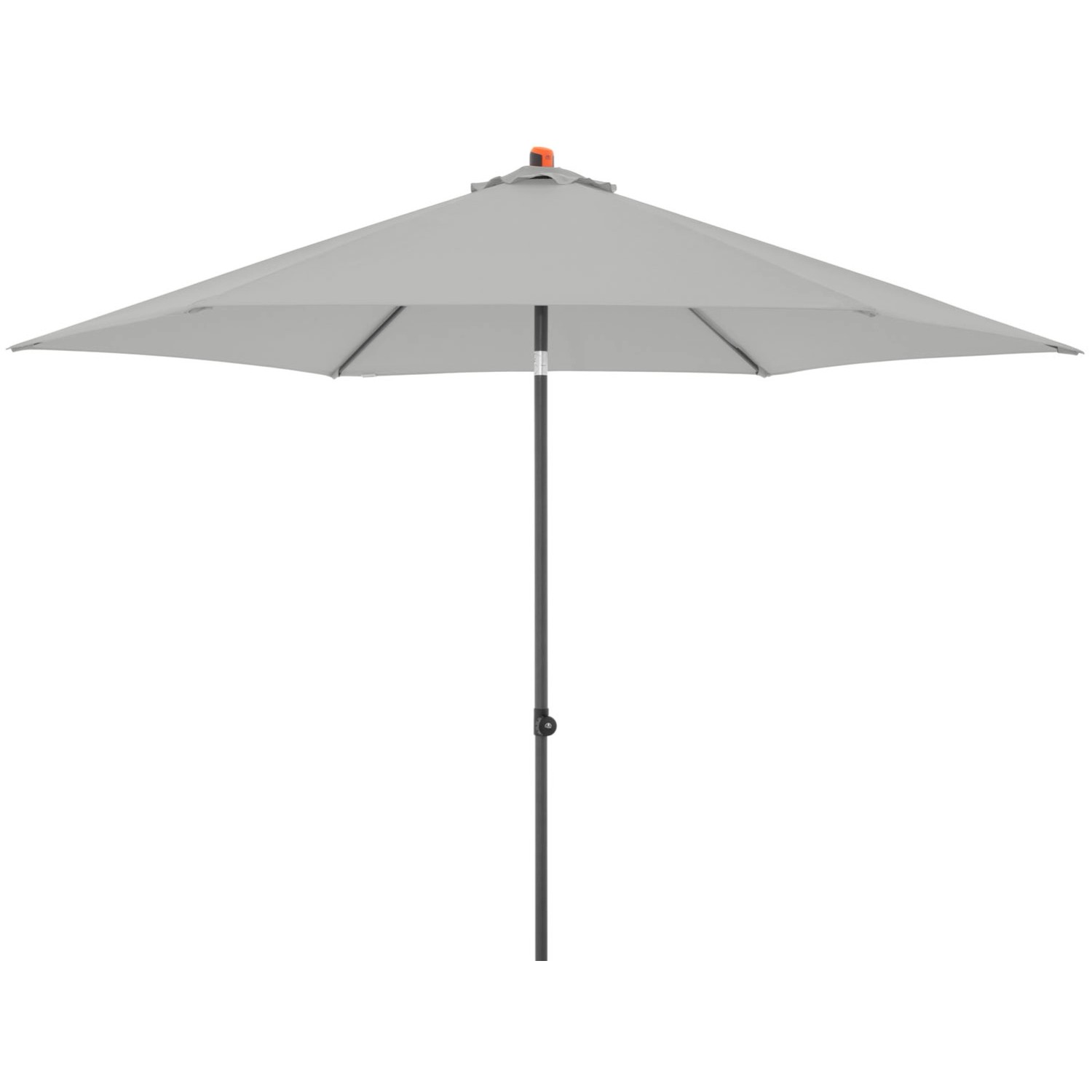 Parasol ogrodowy MY ZONE jasnoszary - śr. 300 cm
