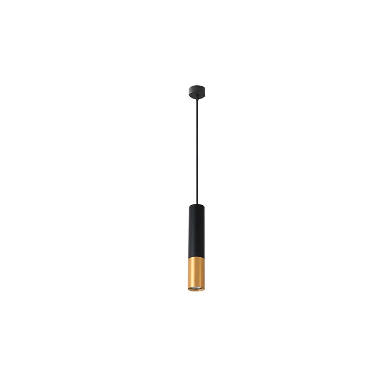 DPM Lampa wisząca 1x35W GU10 czarno-złota