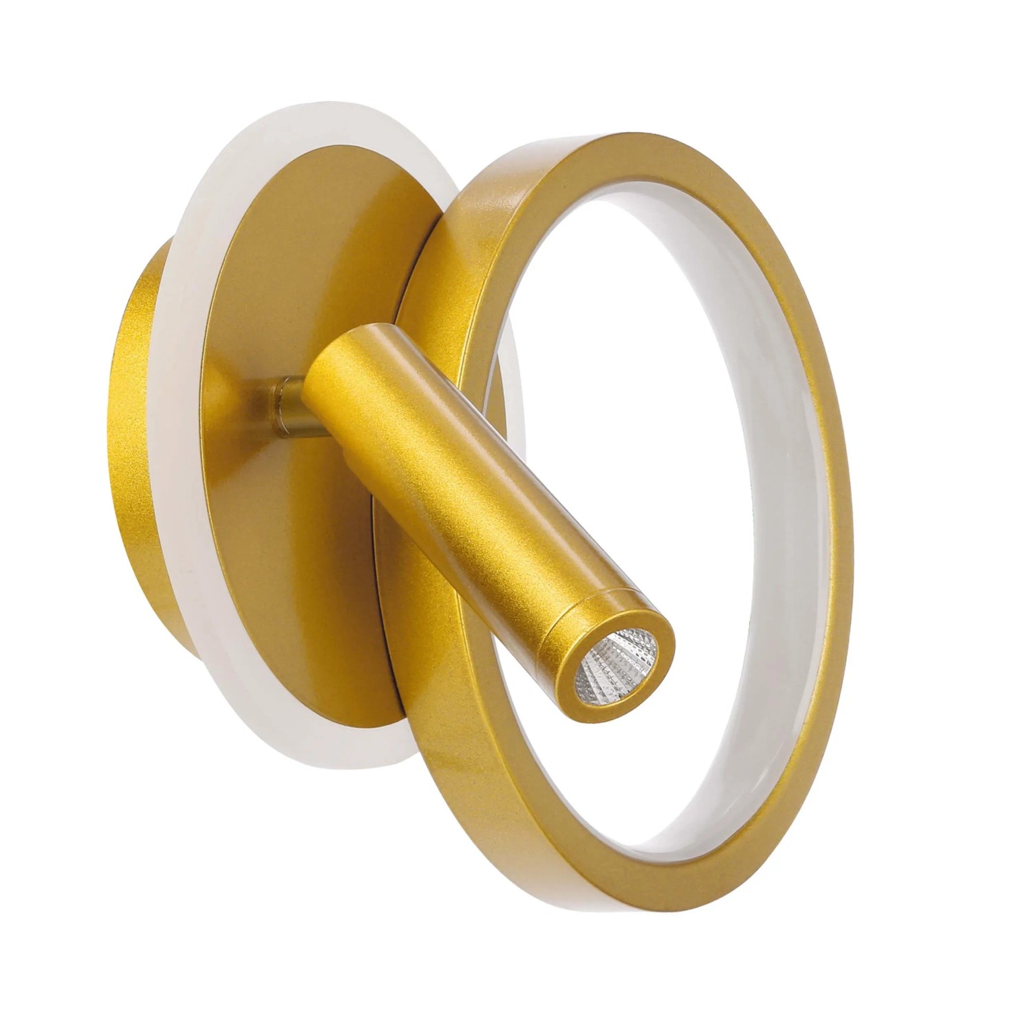 Candellux Kinkiet LED MONET koło 15W 4000K 670lm złoty