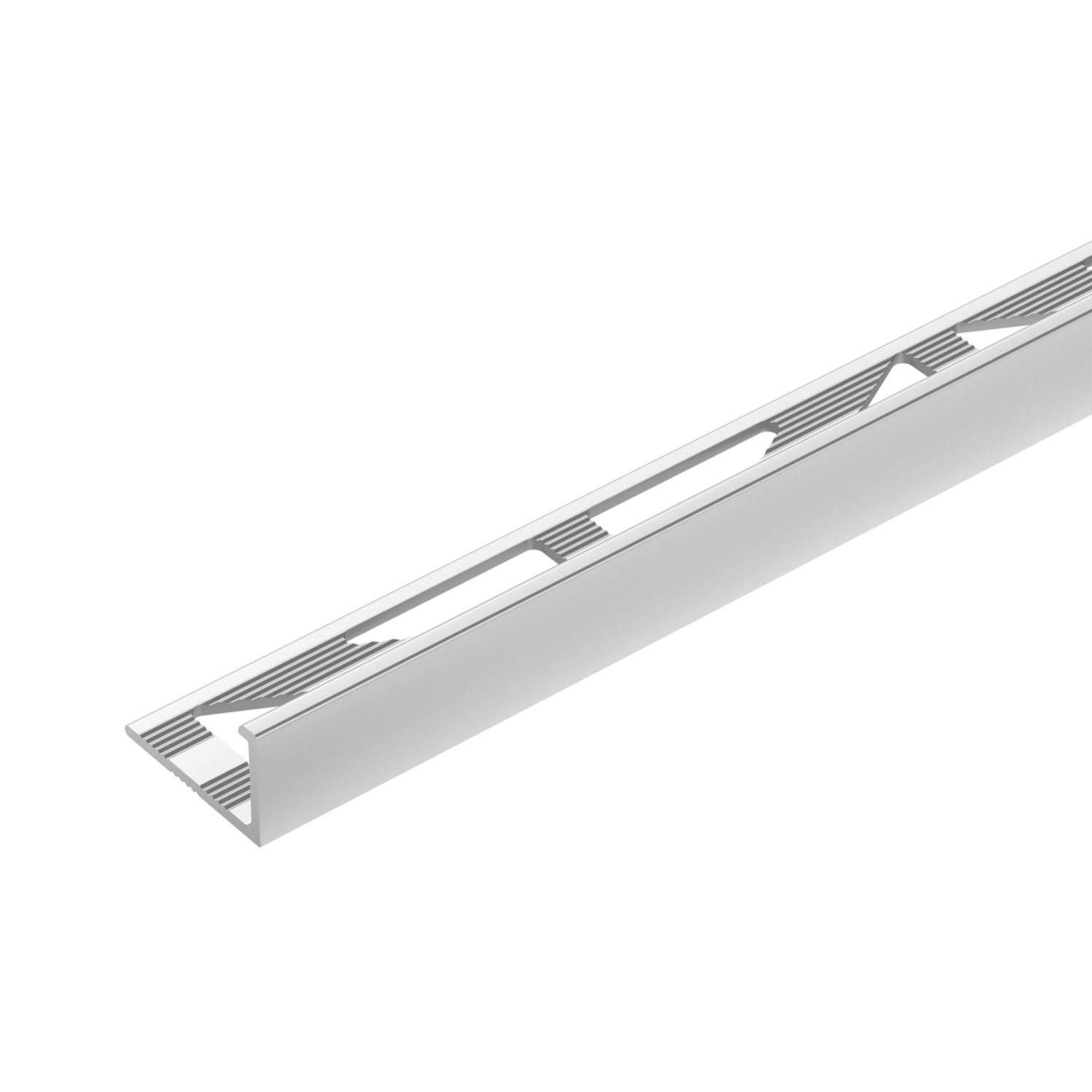 Cezar Profil aluminiowy do glazury narożny połysk 8x1x2500mm