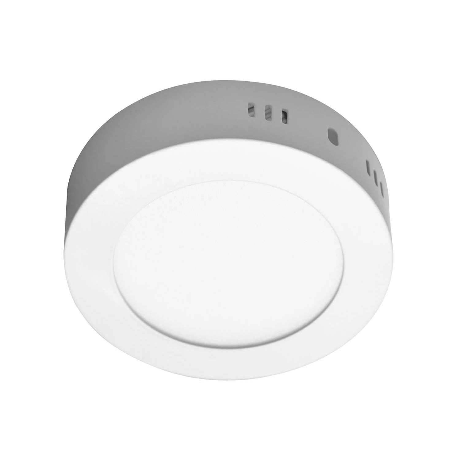 Goldlux Oprawa natynkowa LED RIGEL R118 4,8W 4000K 550lm śr. 11,8 cm biała