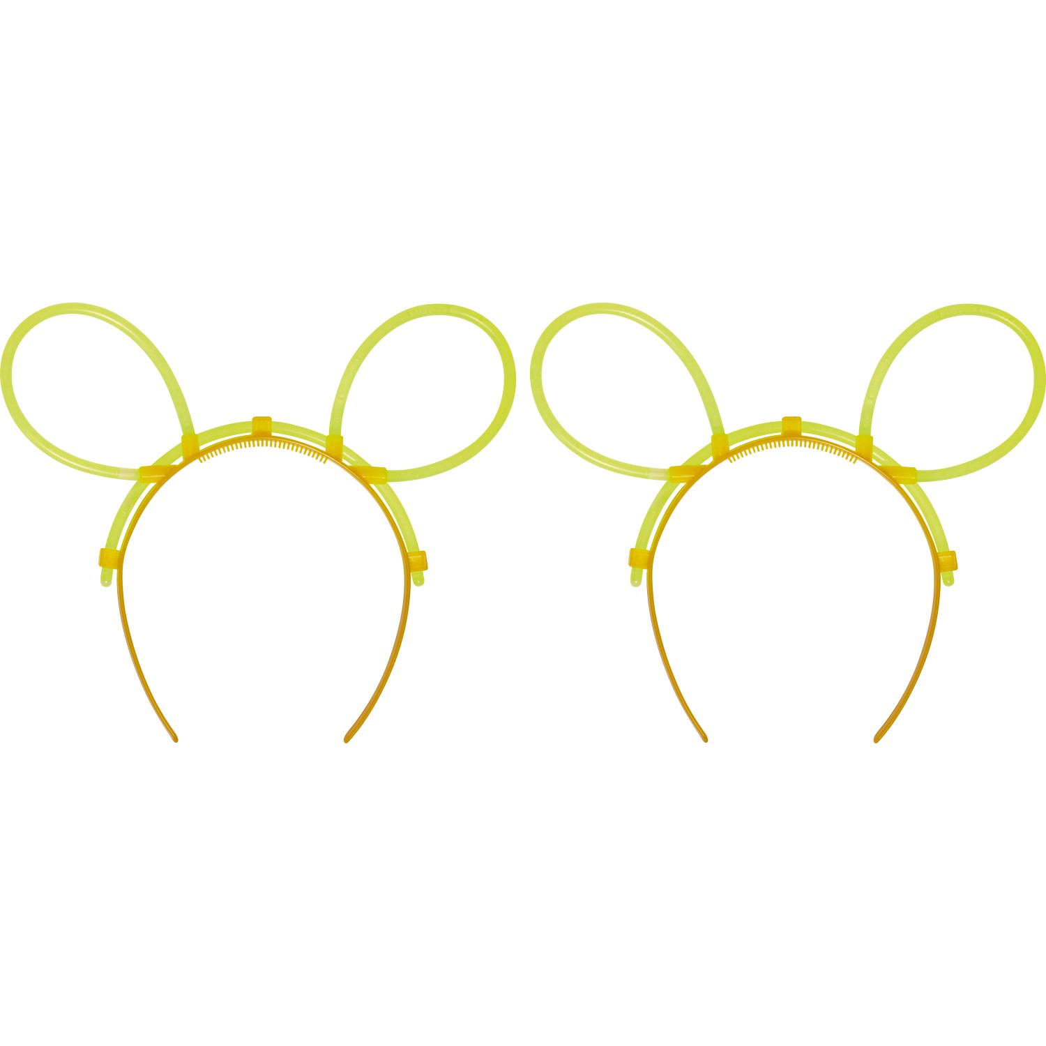 Świetliki GLOW STICKS 2 x opaska do włosów