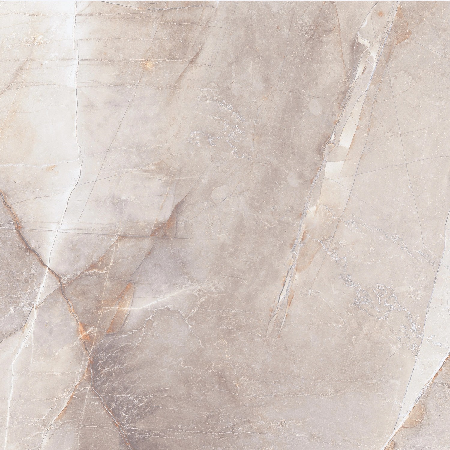 Ceramstic Gres szkliwiony polerowany Marmo beige 60 x 60 cm