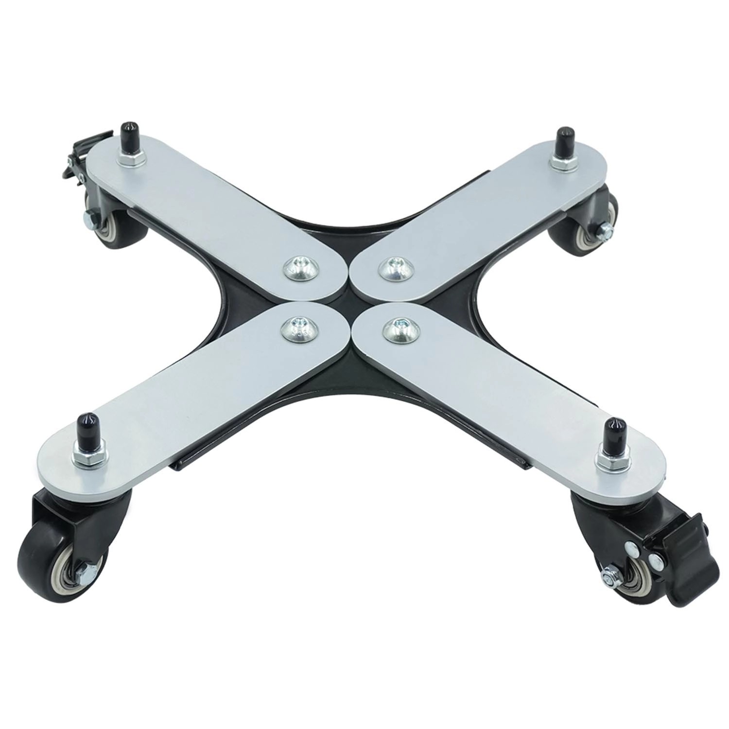 4 IQ Podstawka na kółkach pod donice regulowana metalowa