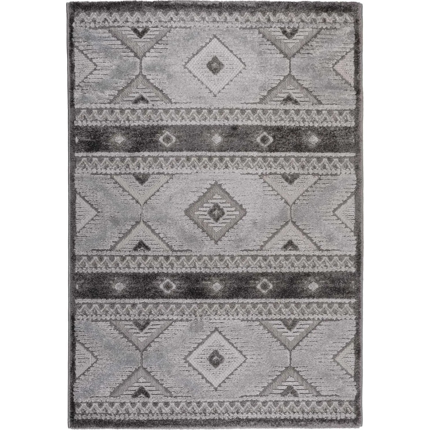 Multidecor Dywan CAIVANO aztecki 160 x 230 cm szary