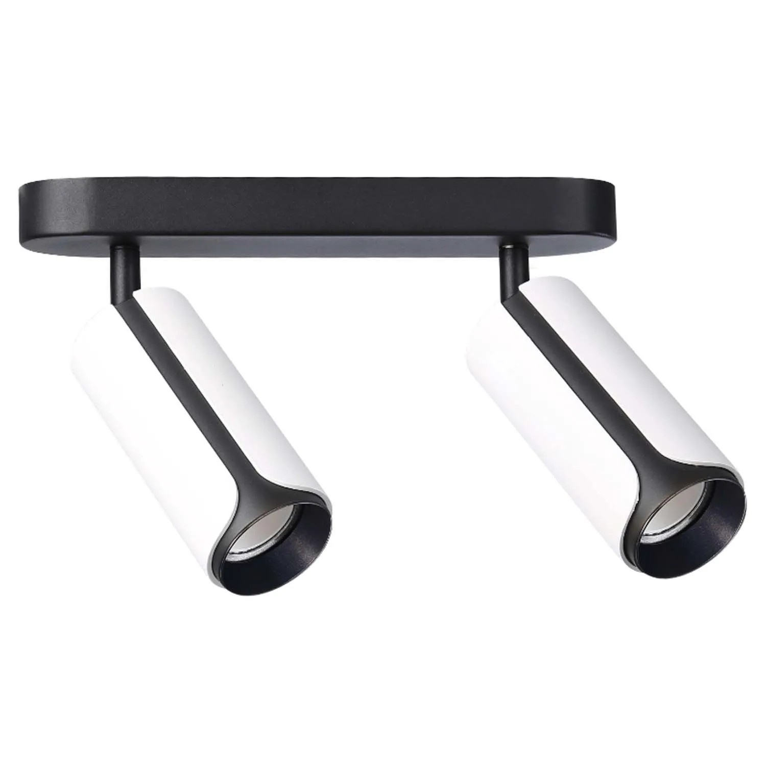 DPM Lampa punktowa SENTO 2xGU10 max. 35W biało-czarna