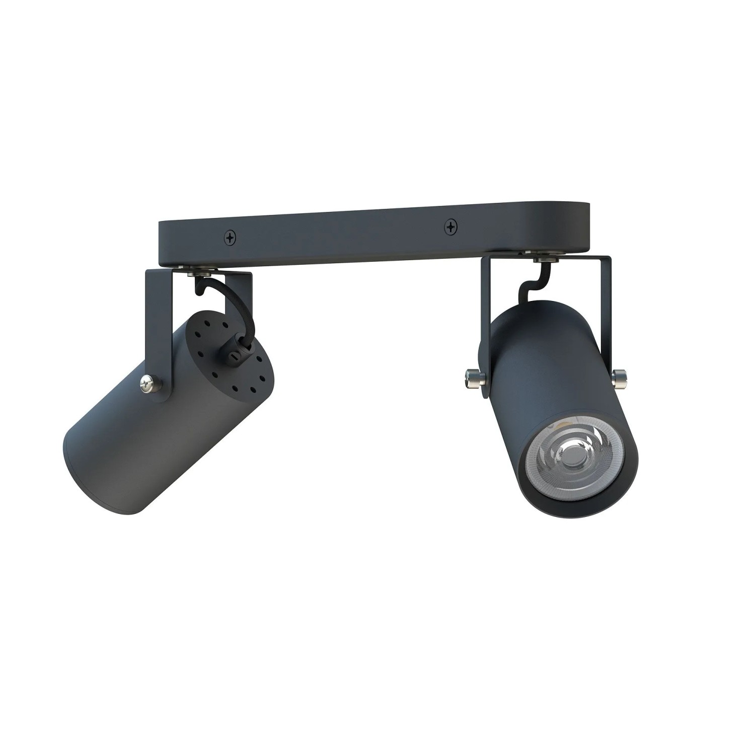 DPM Lampa punktowa SIMON 2xGU10 max. 10W czarna