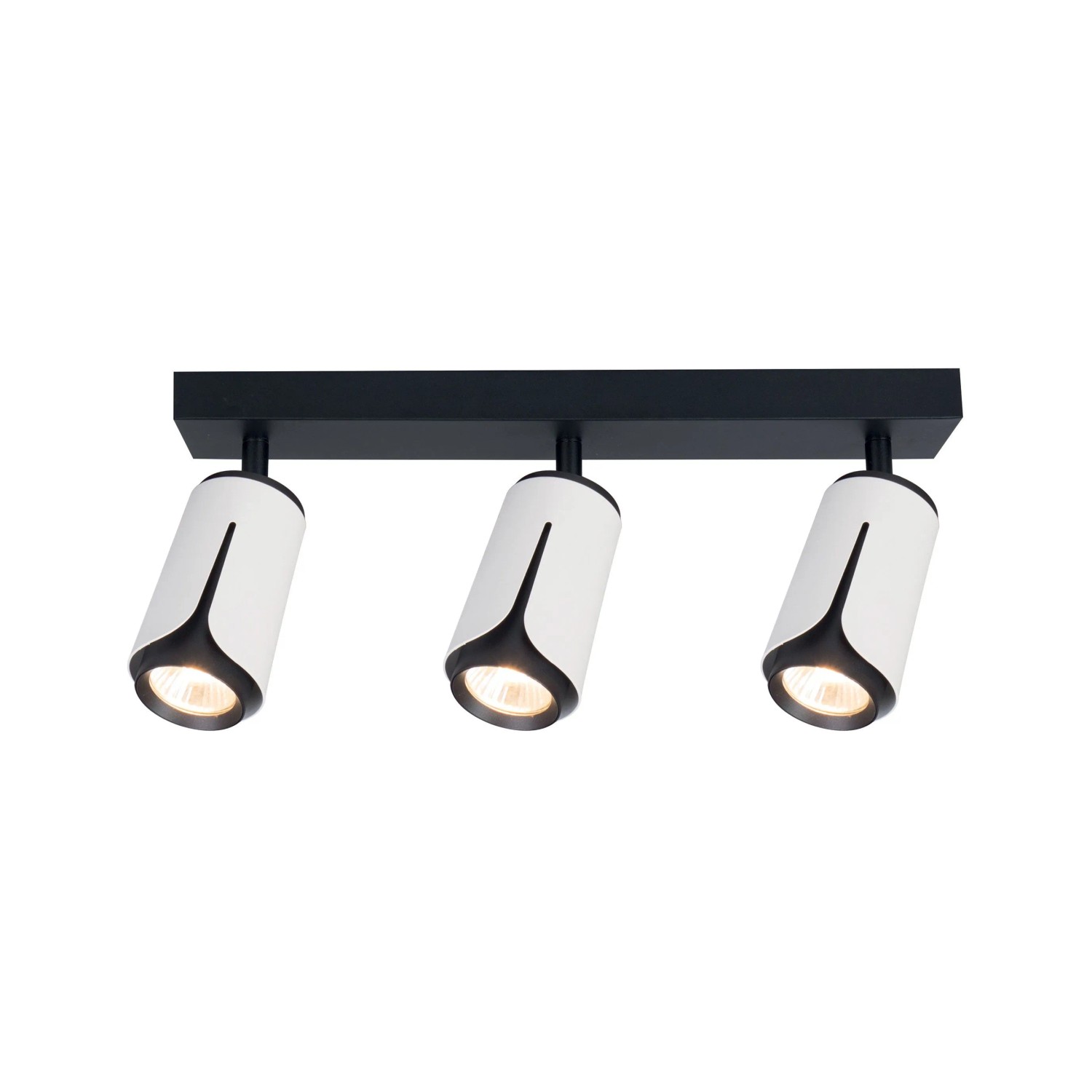 DPM Lampa punktowa 3xGU10 max. 35W biało-czarna