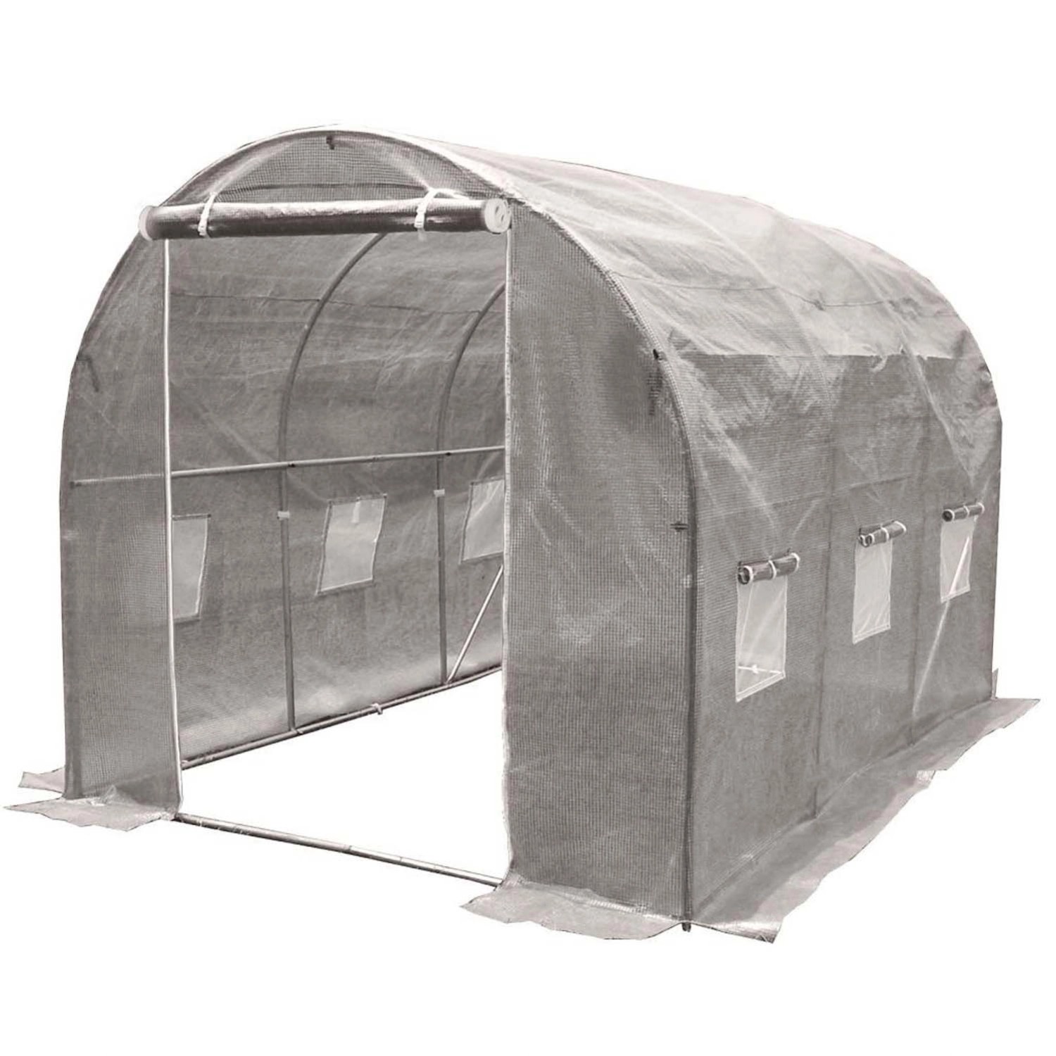 4IQ Tunel foliowy szary 2 x 3,5 m, wys. 200 cm