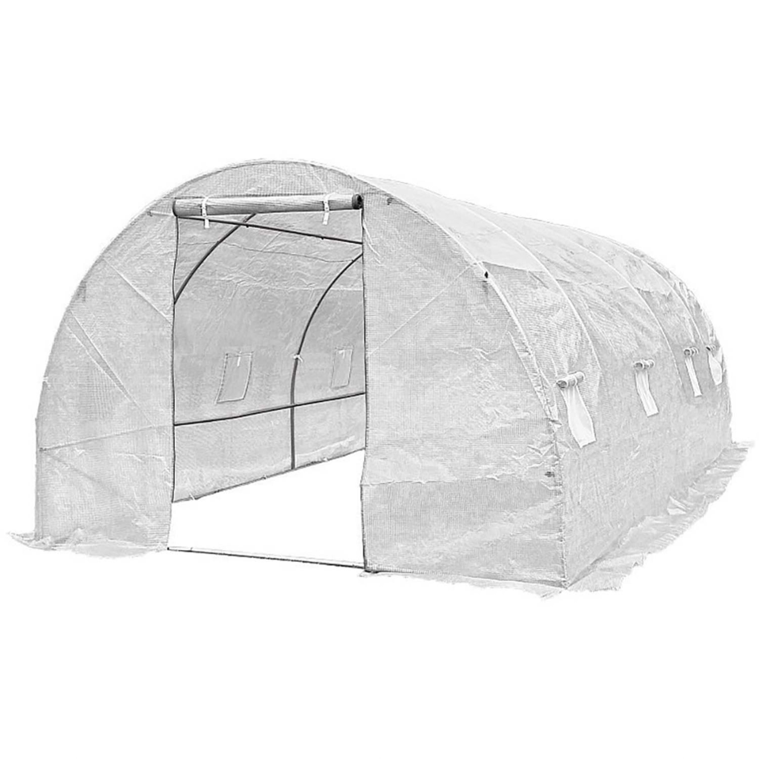 4IQ Tunel foliowy biały 2 x 4,5 m, wys. 200 cm