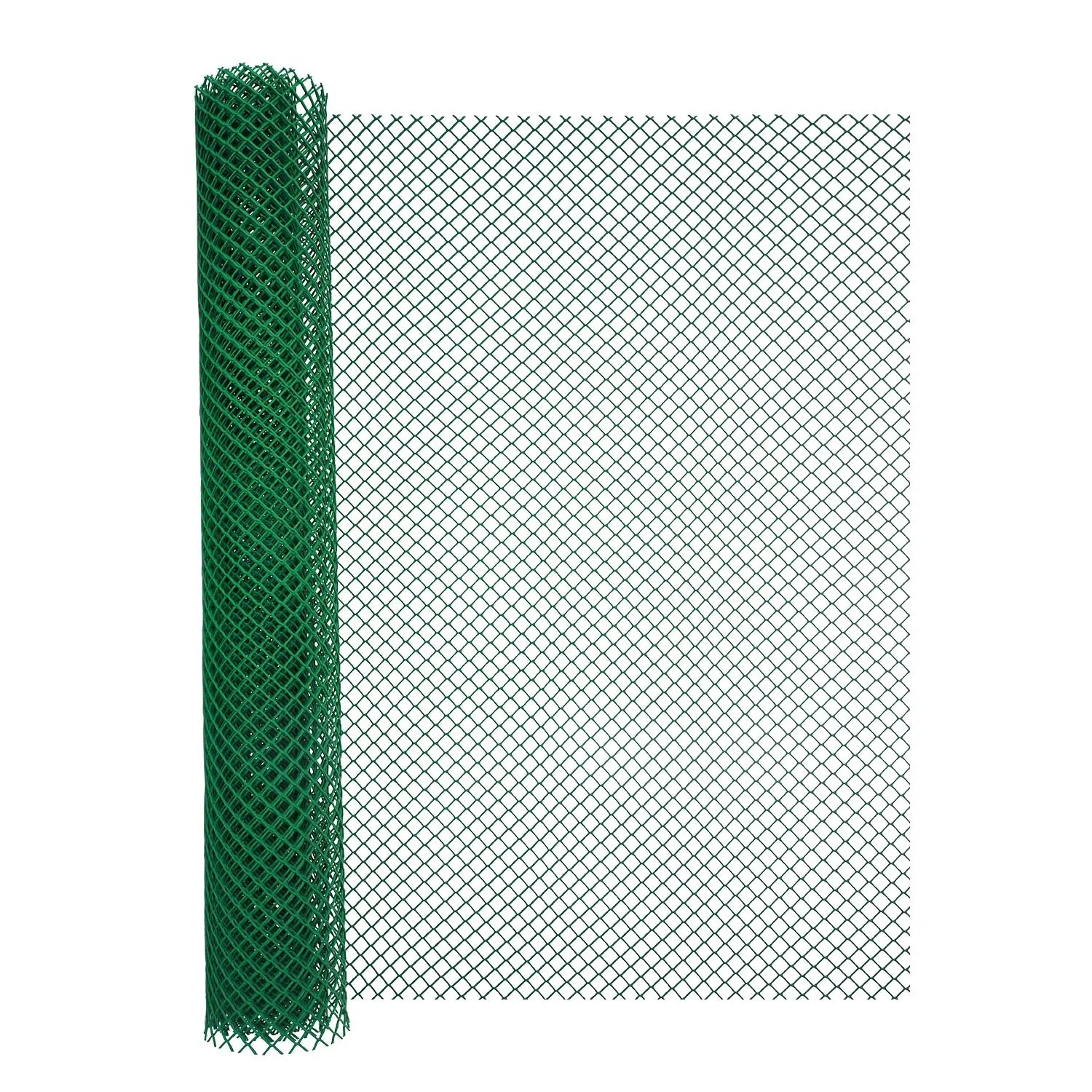Siatka plastikowa 417 g/m2 ocz. 20 x 20 mm, zielona - 1,2 x 5 m