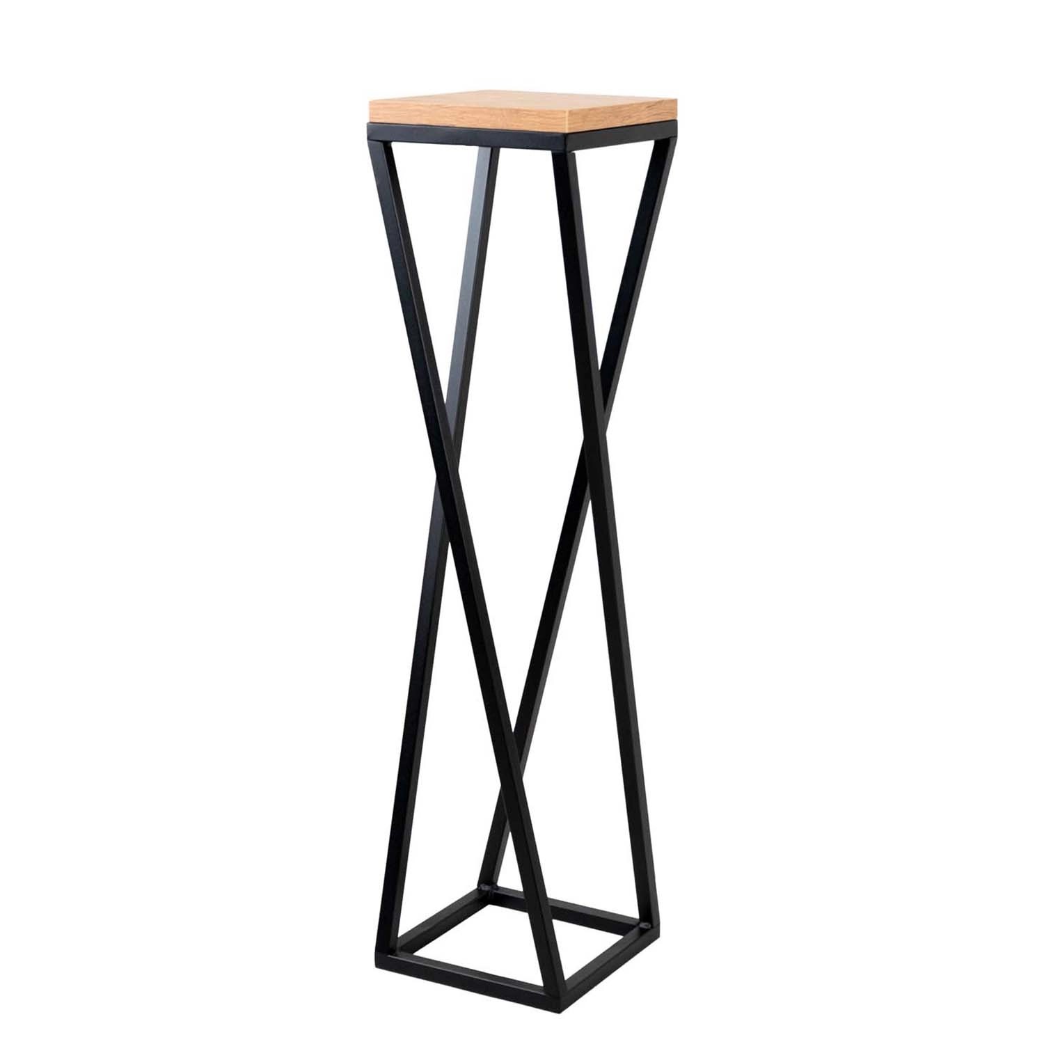 Direct H&G Kwietnik Lescar M Black Oak - 19 x 19 x 77 cm
