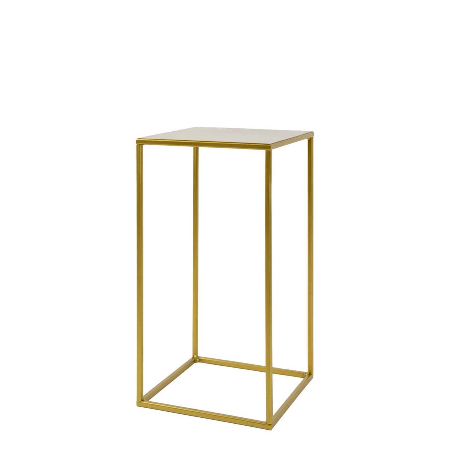 Direct H&G Kwietnik Brest S Gold - 25 x 25 x 47 cm