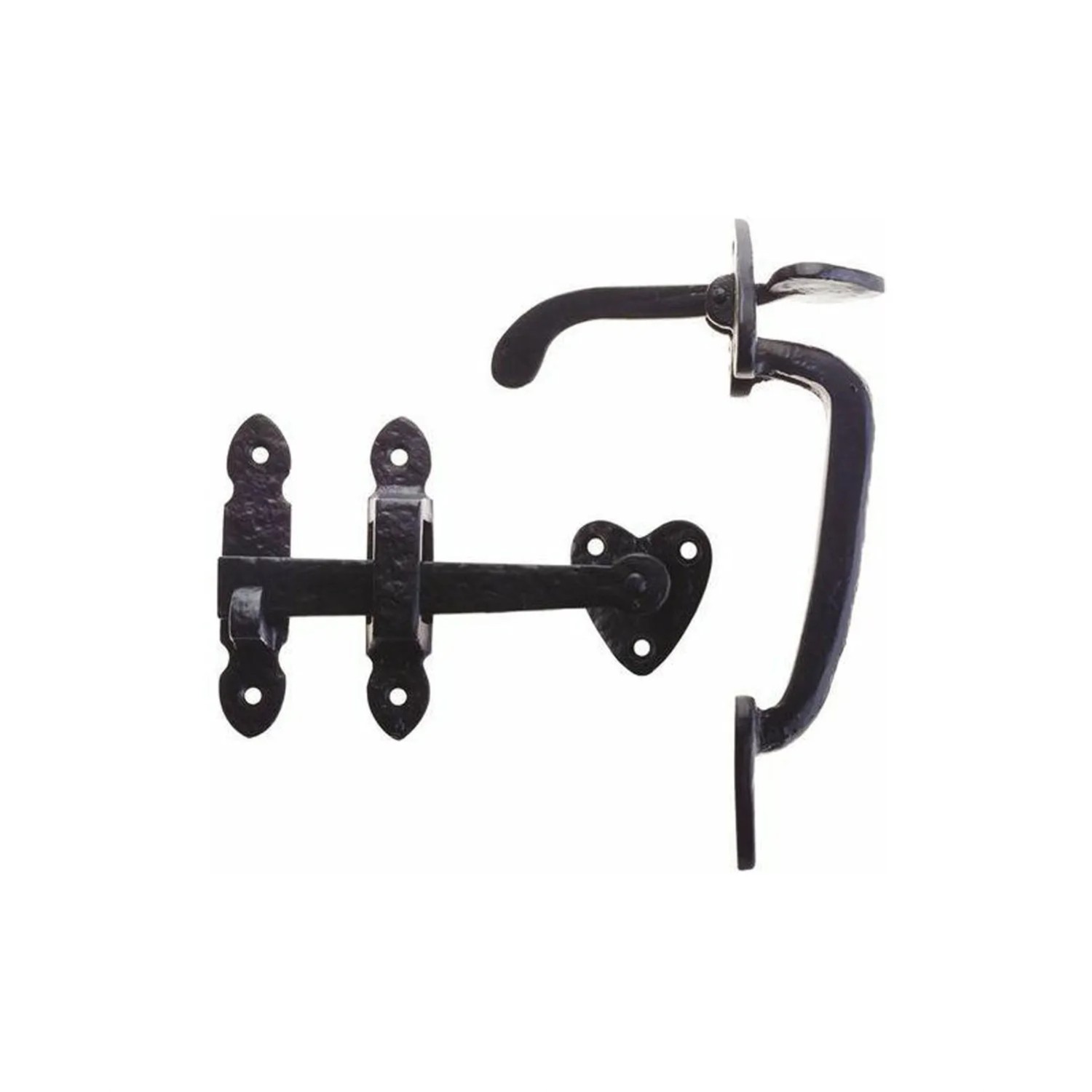 Agas Zamknięcie ryglowe czarne 200x127mm