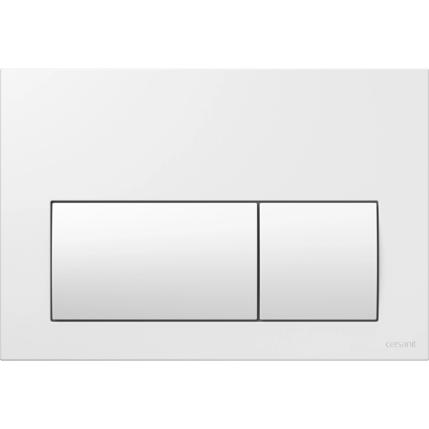 Cersanit Przycisk Fare mechaniczny biały 15x22x1,4