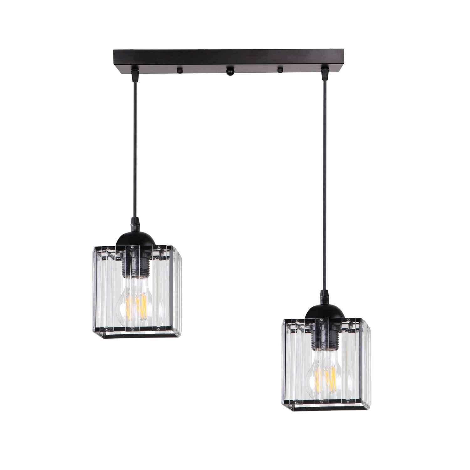 Candellux Lampa wisząca SIGLA 2xE27 40W czarna