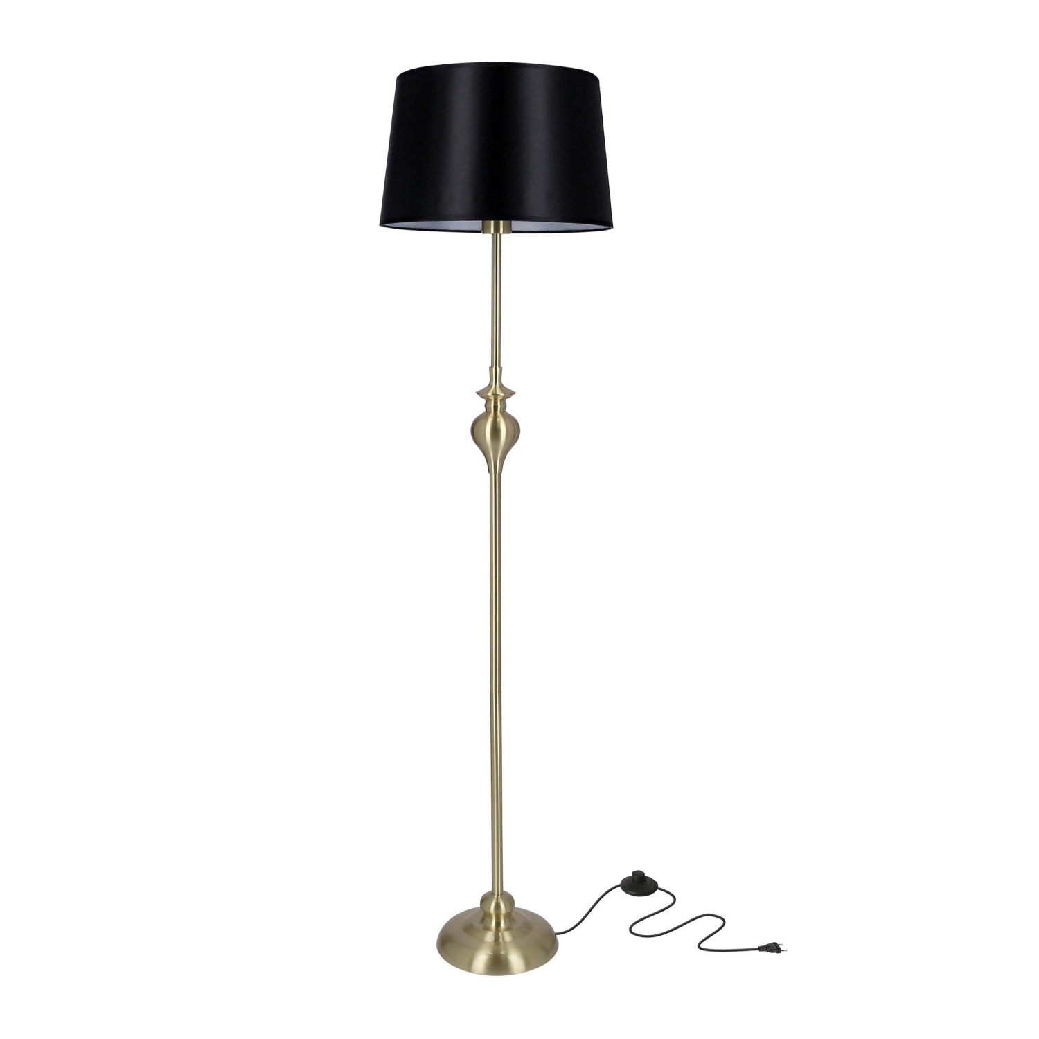 Candellux Lampa podlogowa MIPRI 1xE27 60W złoto-czarna