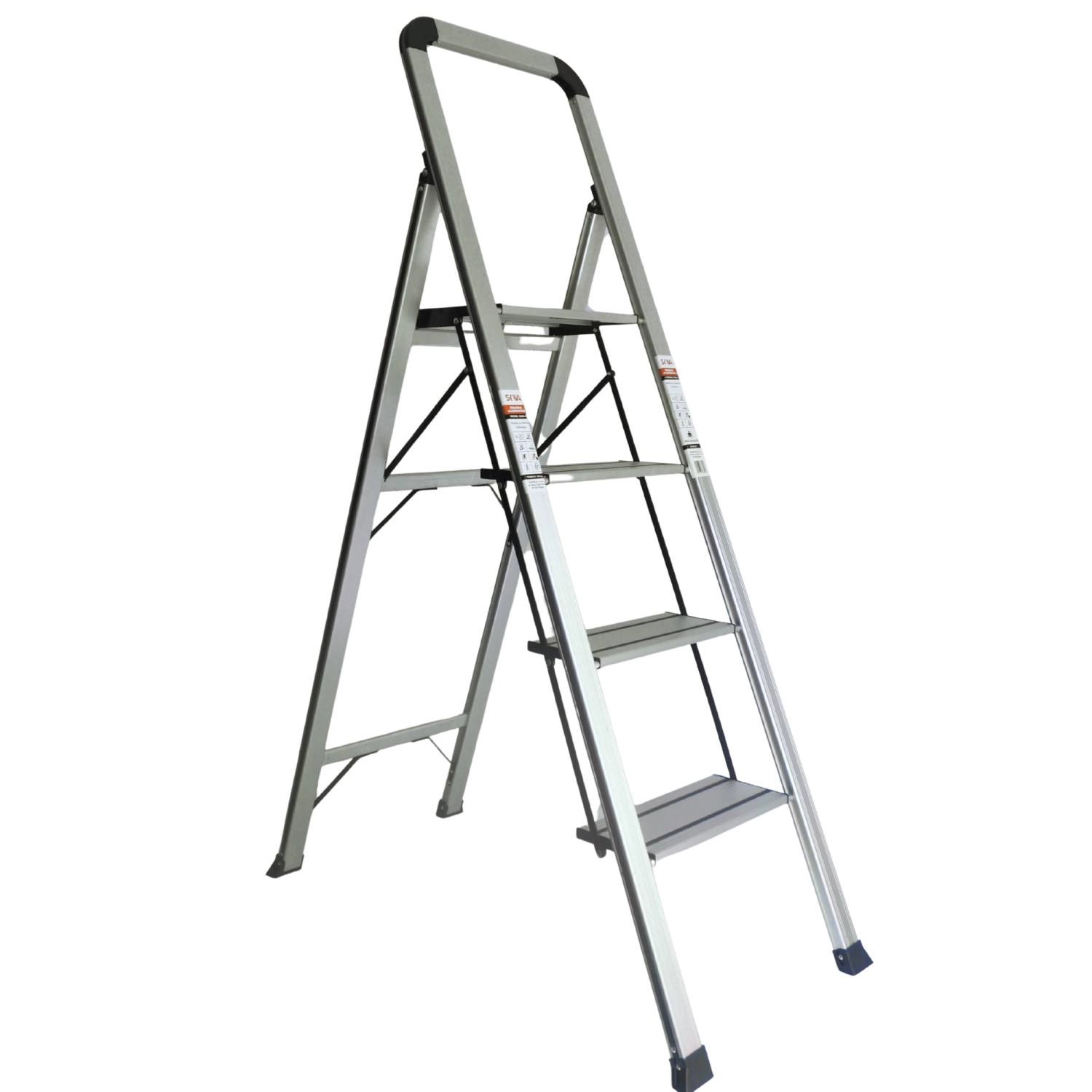 Skiva Slim Drabina aluminiowa 4-stopniowa jednostronna