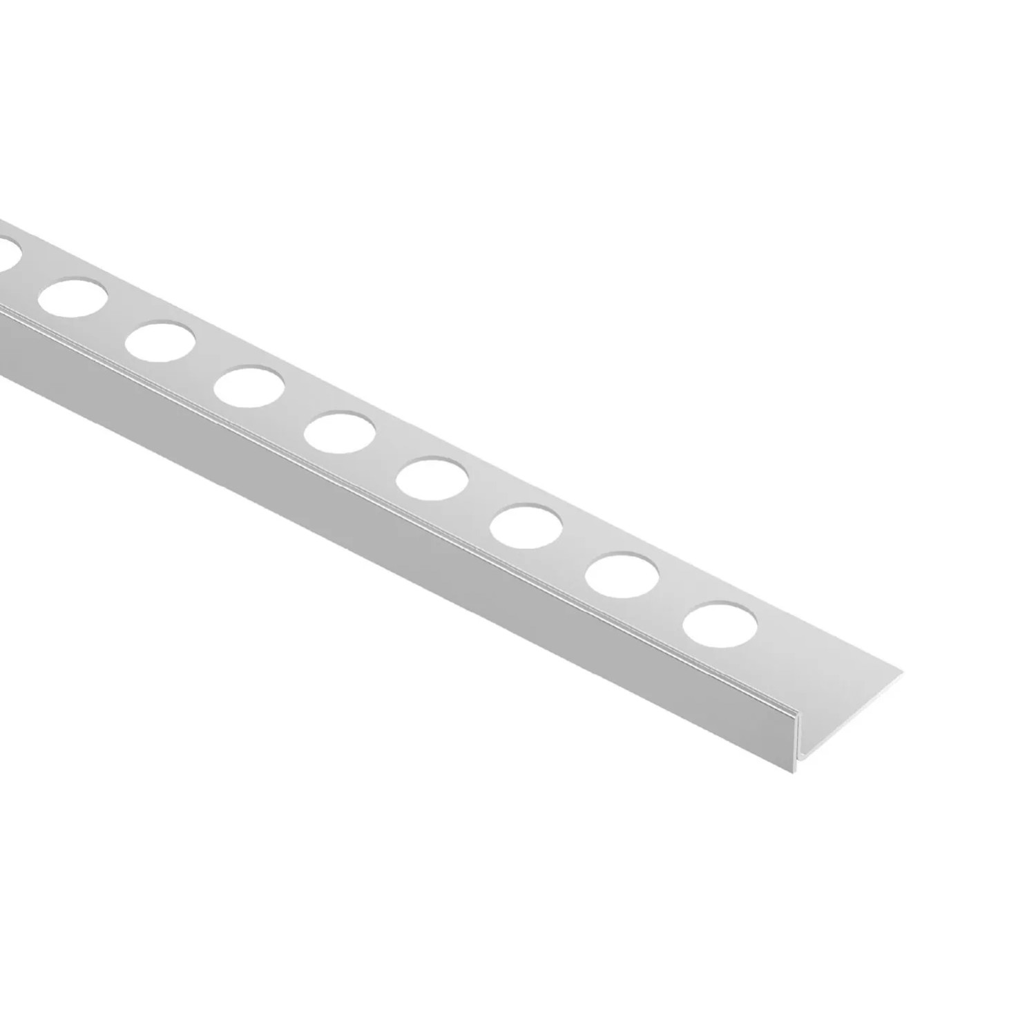 Cezar Profil ze stali nierdzewnej prawy Srebrny 30x32x1200 mm