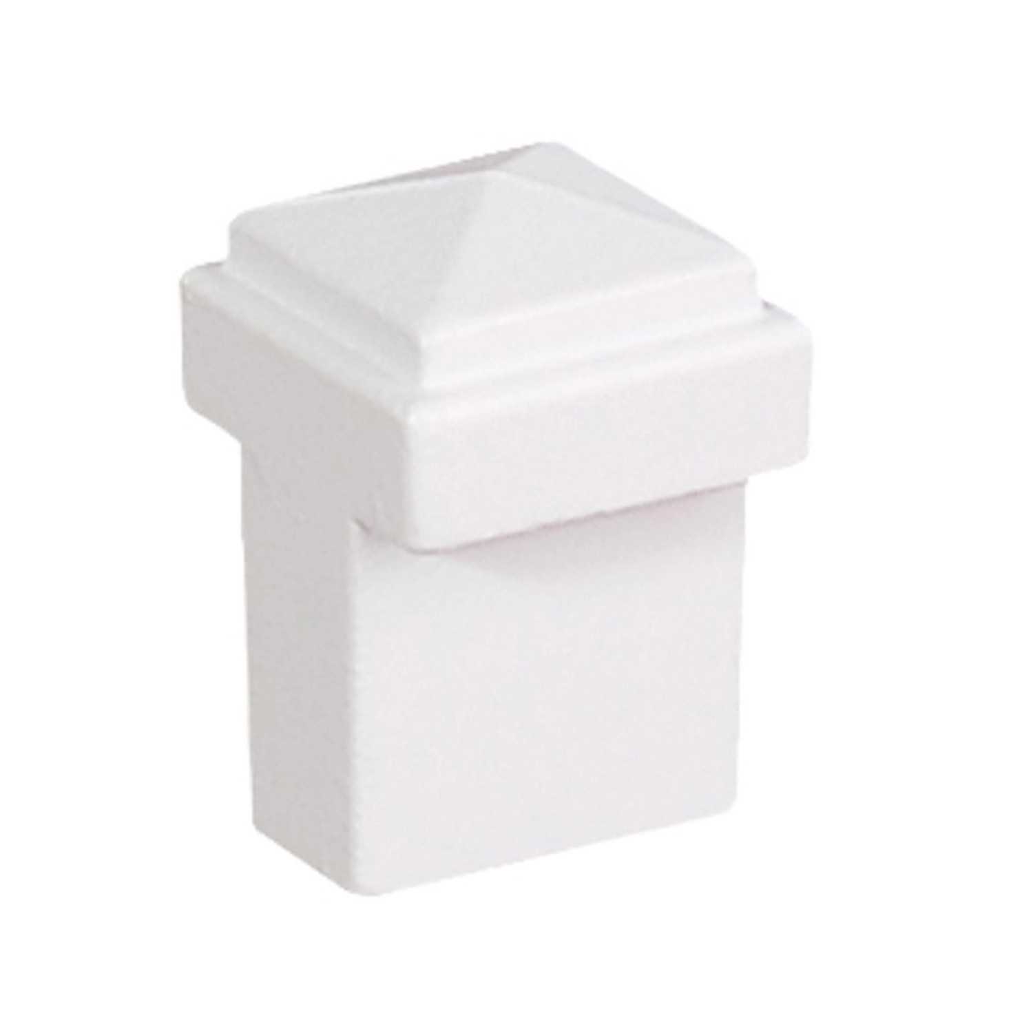 Schwinn Gałka meblowa biały półmatat 18 mm