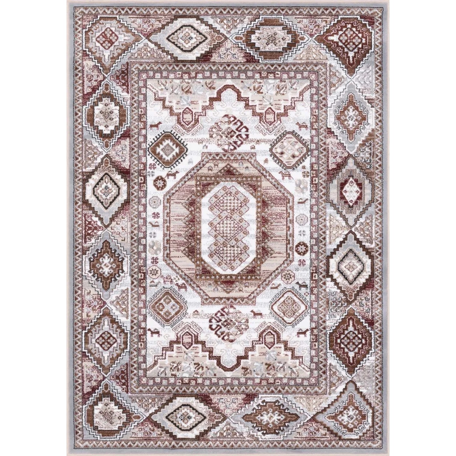 Agnella Dywan LIDA TRATO 133 x 190 cm brąz