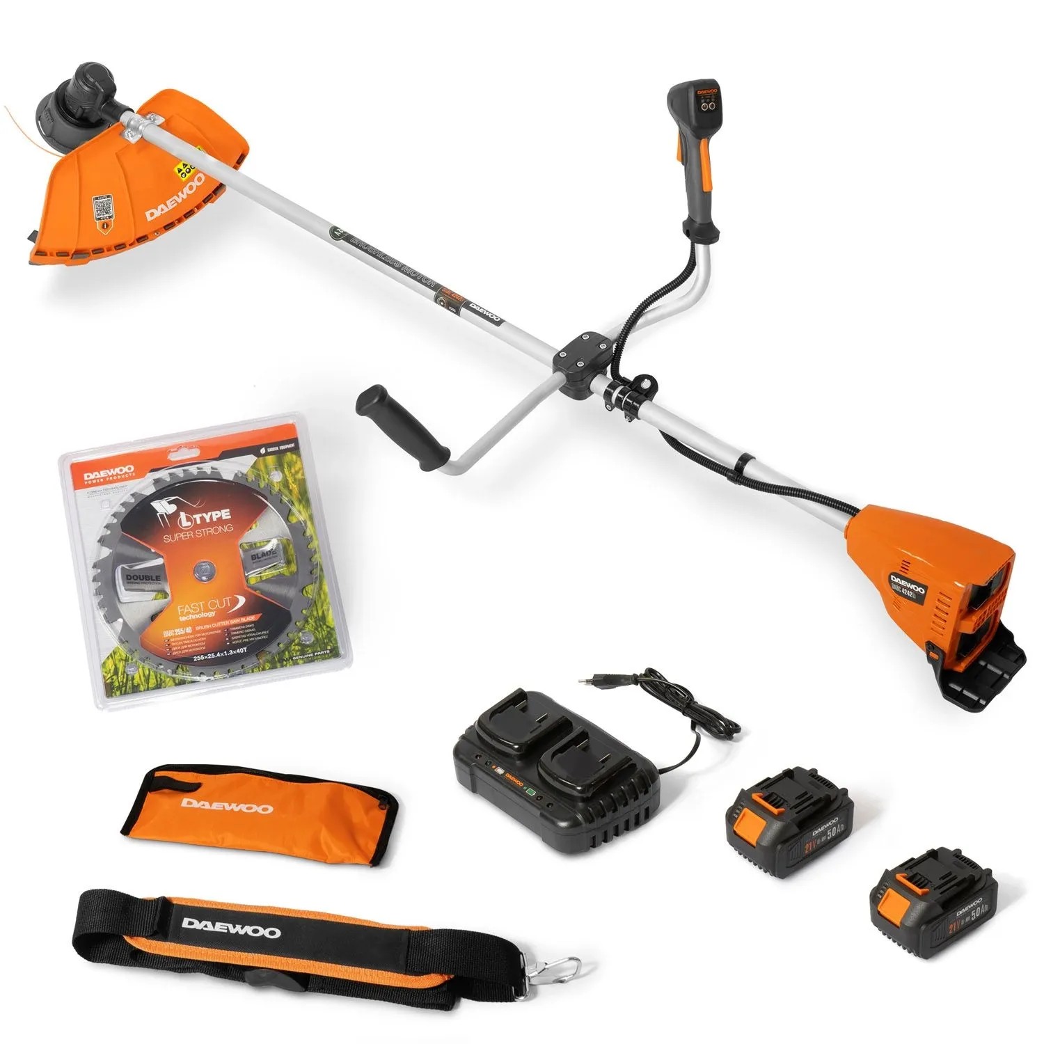 DAEWOO Kosa akumulatorowa DABC 4242Li set