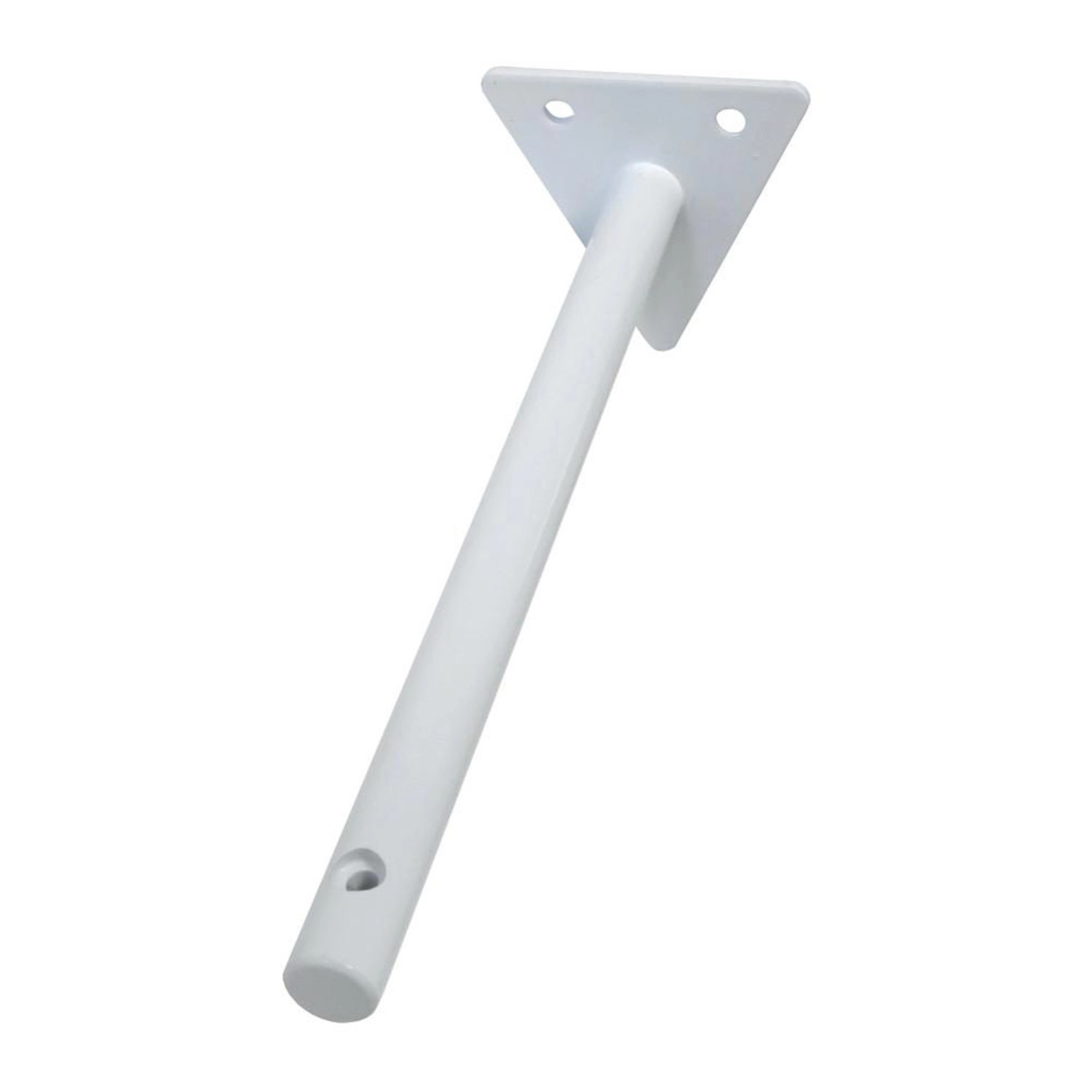 Agas Wspornik do półki model Smart biały 177 mm