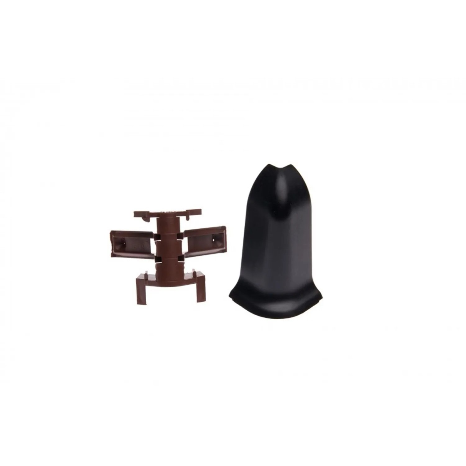 Cezar Narożnik zewnętrzny Premium PVC Czarny RAL9005