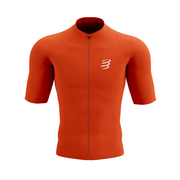 COMPRESSPORT Koszulka kompresyjna do biegania TRAIL RACING POSTURAL SS TOP tigerlily