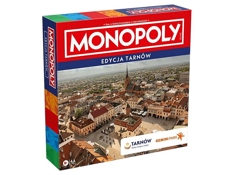 Gra planszowa WINNING MOVES Monopoly Edycja Tarnów Wielokolorowy