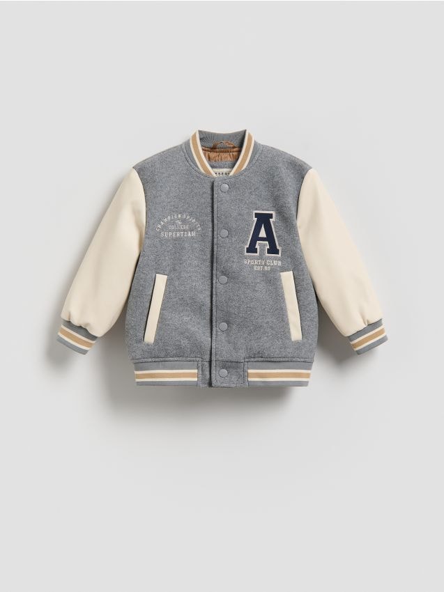 Reserved - Kurtka bomber - ciemnoszary