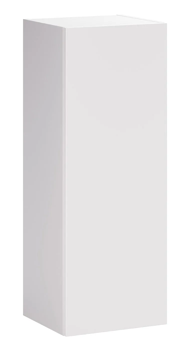 Biały wiszący półsłupek łazienkowy F7-A35