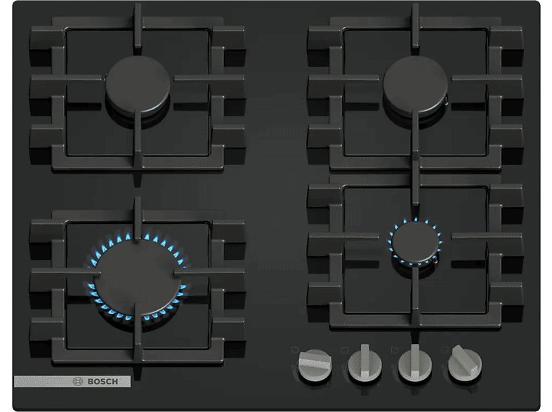Bosch PNN6B6K40 Czarne szkło hartowane
