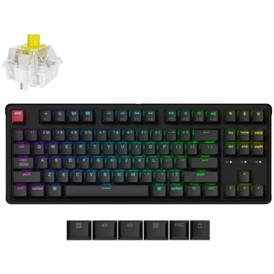 KEYCHRON C3 Pro 8K QMK Wired Custom Mechanical Super Banana Switch