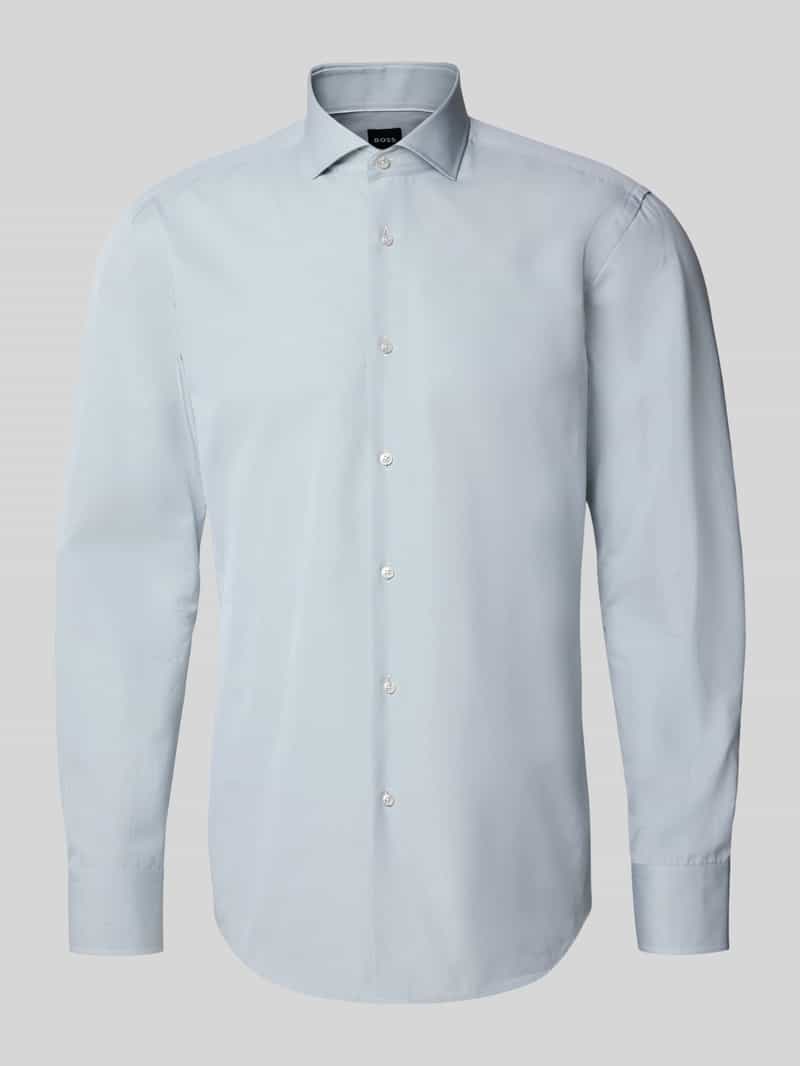 Koszula casualowa o kroju slim fit z czystej bawełny model ‘HANK’