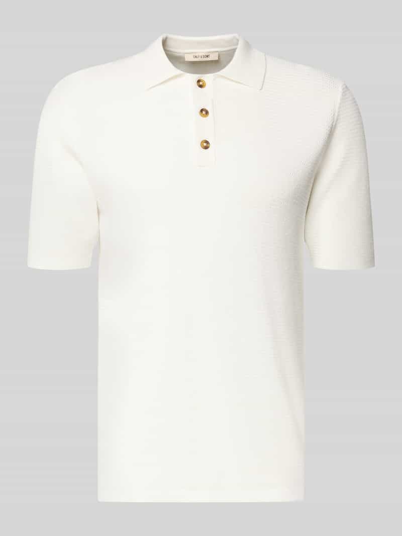 Koszulka polo o kroju regular fit z czystej bawełny model ‘ERIC’