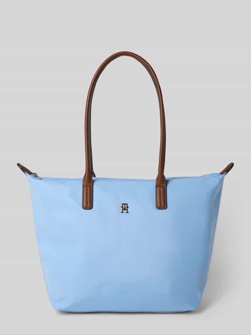 Torba shopper ze skórzanymi detalami model ‘POPETTE’