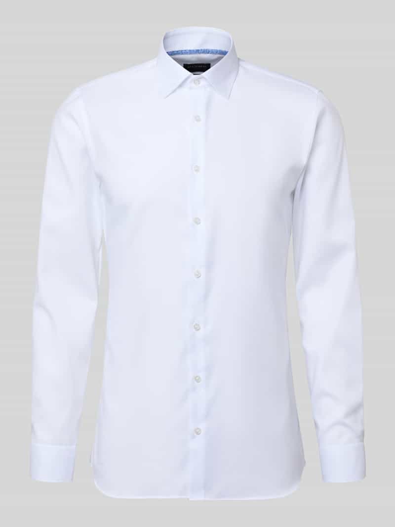 Koszula biznesowa o kroju Super Slim Fit z kołnierzykiem typu kent